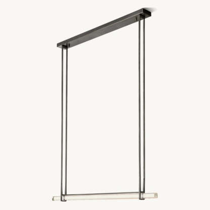 Audubon Single Bar Linear Chandelier 60-Inch-Fullstarlighting