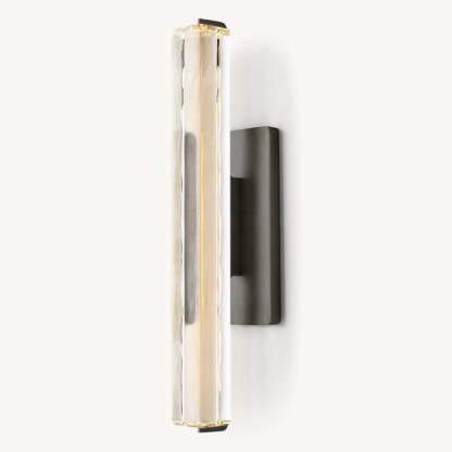 Audubon Single Crystal Modern Sconce
