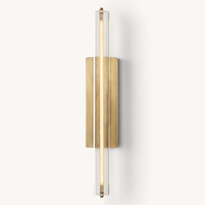 Audubon Single Crystal Modern Sconce