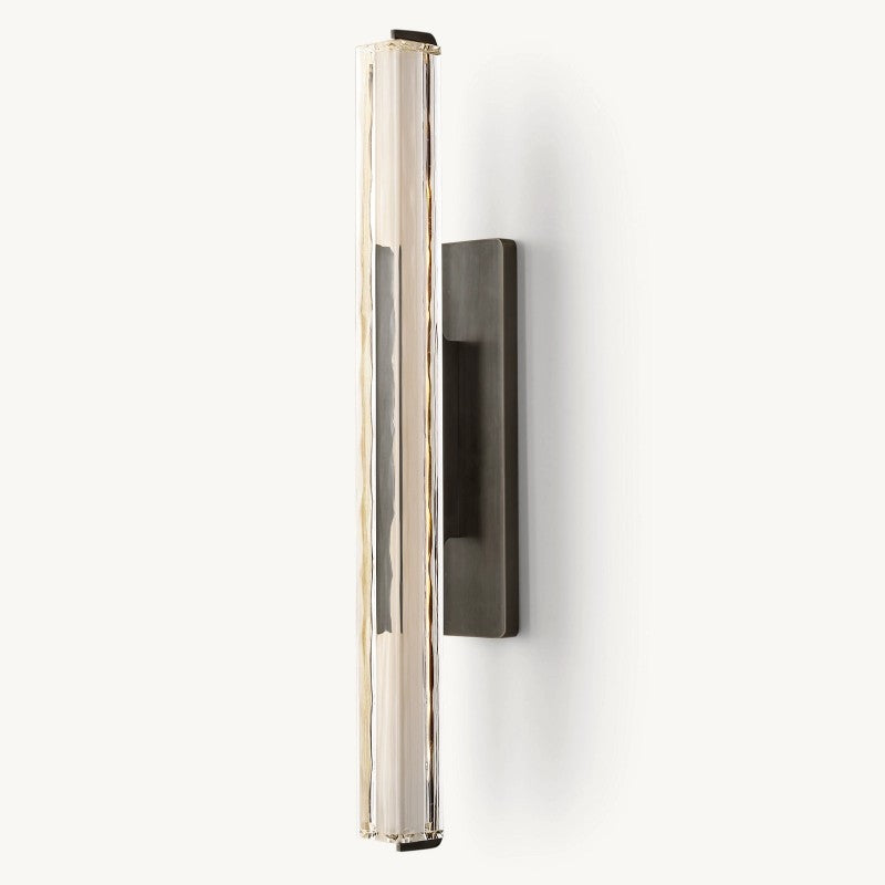 Audubon Single Crystal Modern Sconce