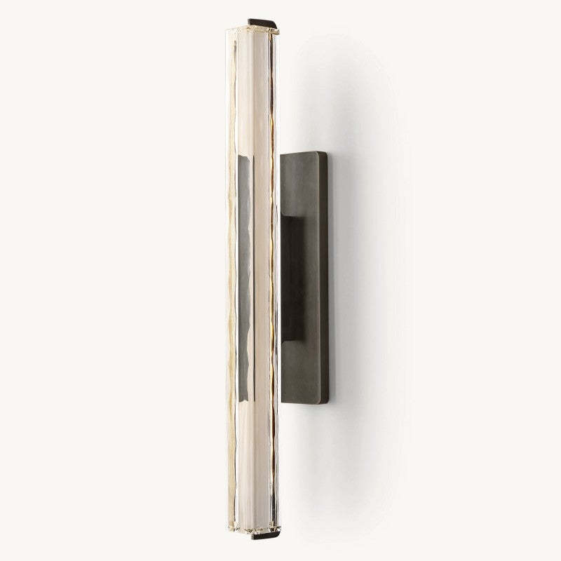 Audubon Single Crystal Modern Sconce