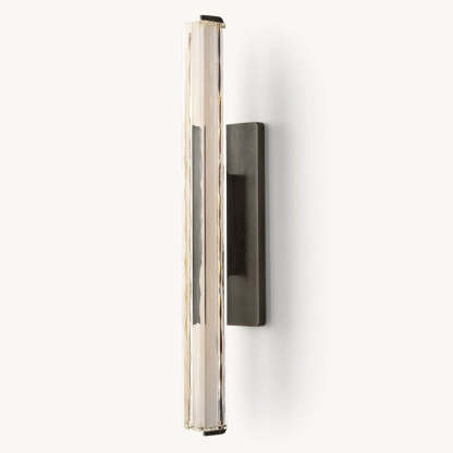 Audubon Single Crystal Modern Sconce