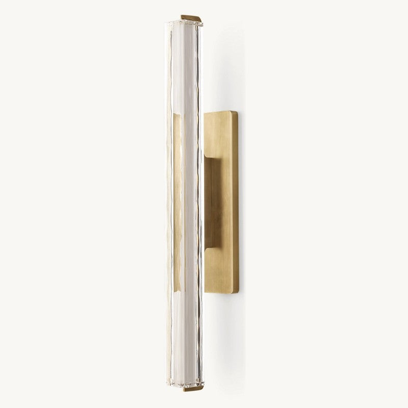 Audubon Single Crystal Modern Sconce
