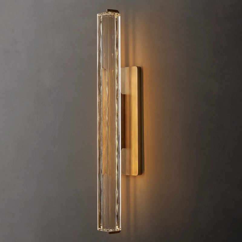 Audubon Single Crystal Modern Sconce