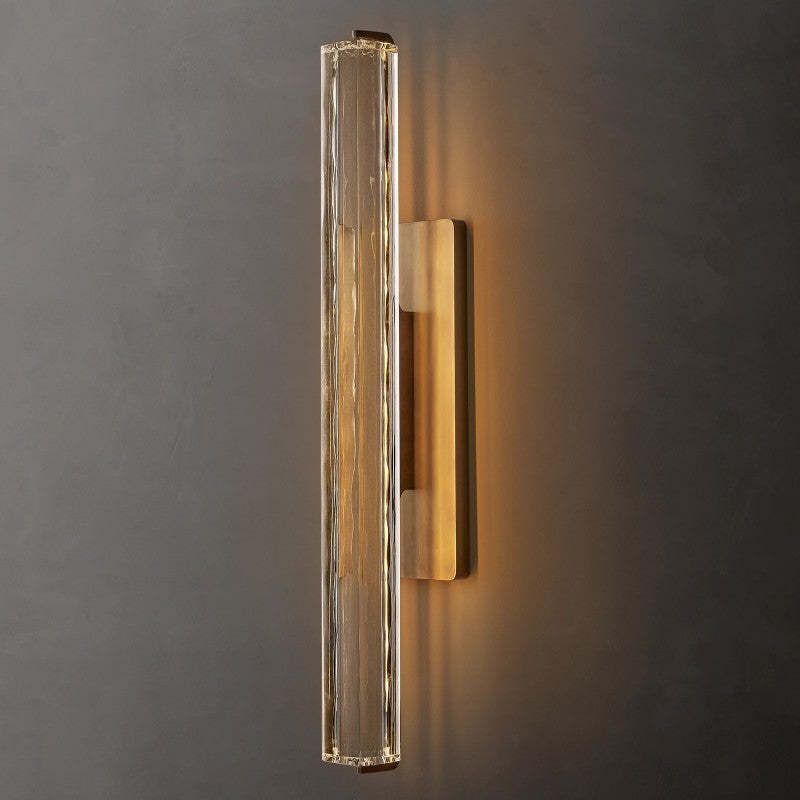 Audubon Single Crystal Modern Sconce