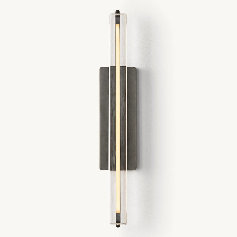 Audubon Single Crystal Modern Sconce