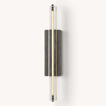 Audubon Single Crystal Modern Sconce