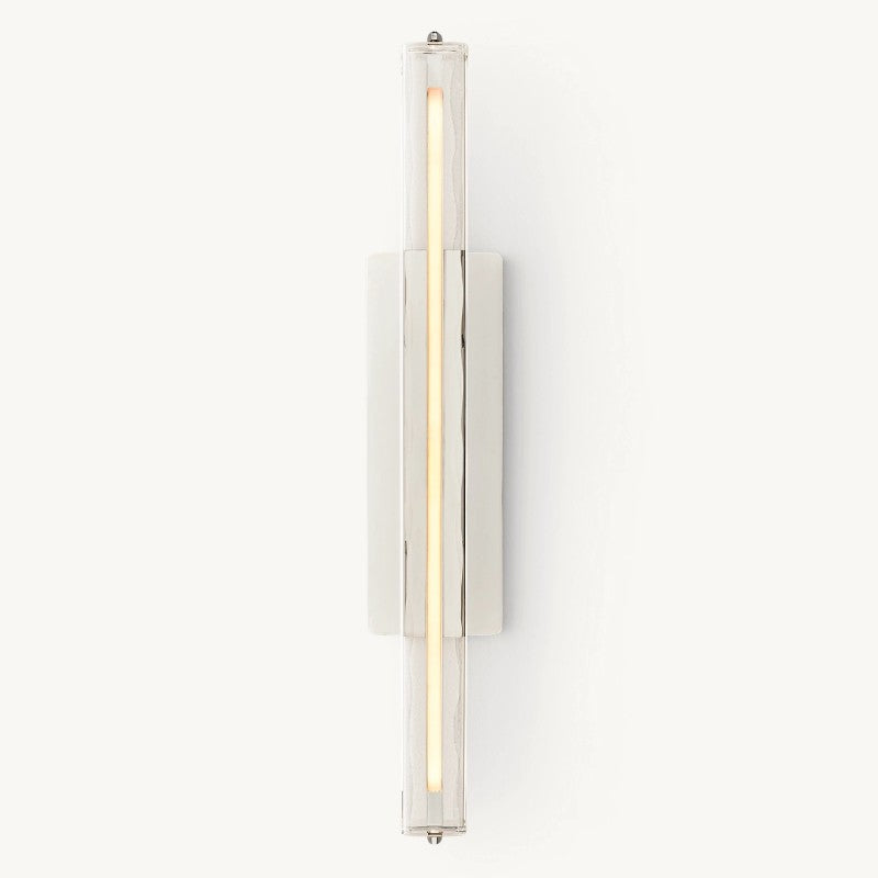 Audubon Single Crystal Modern Sconce