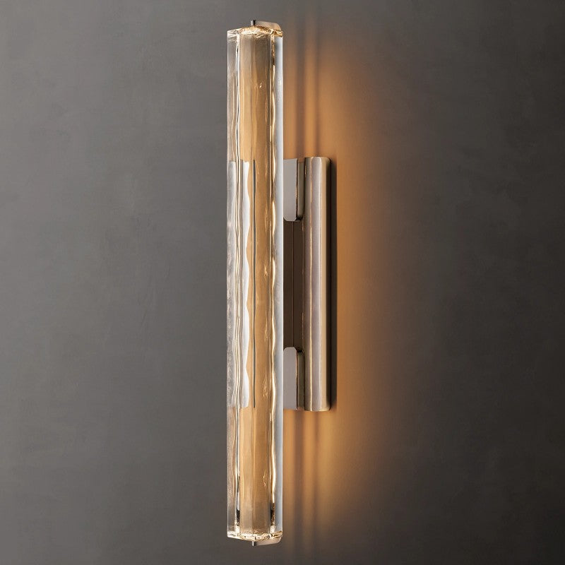 Audubon Single Crystal Modern Sconce