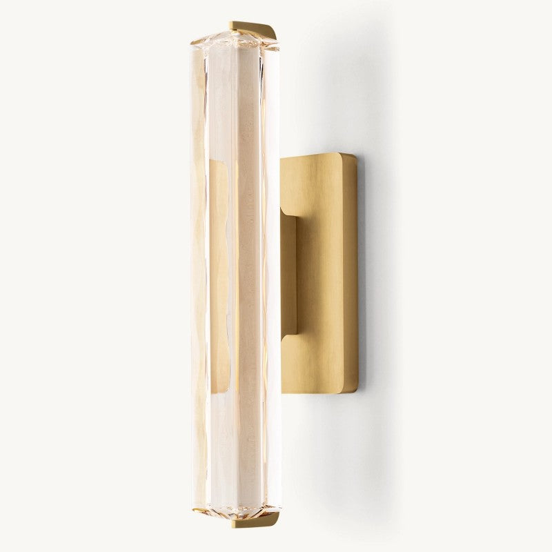Audubon Single Crystal Modern Sconce