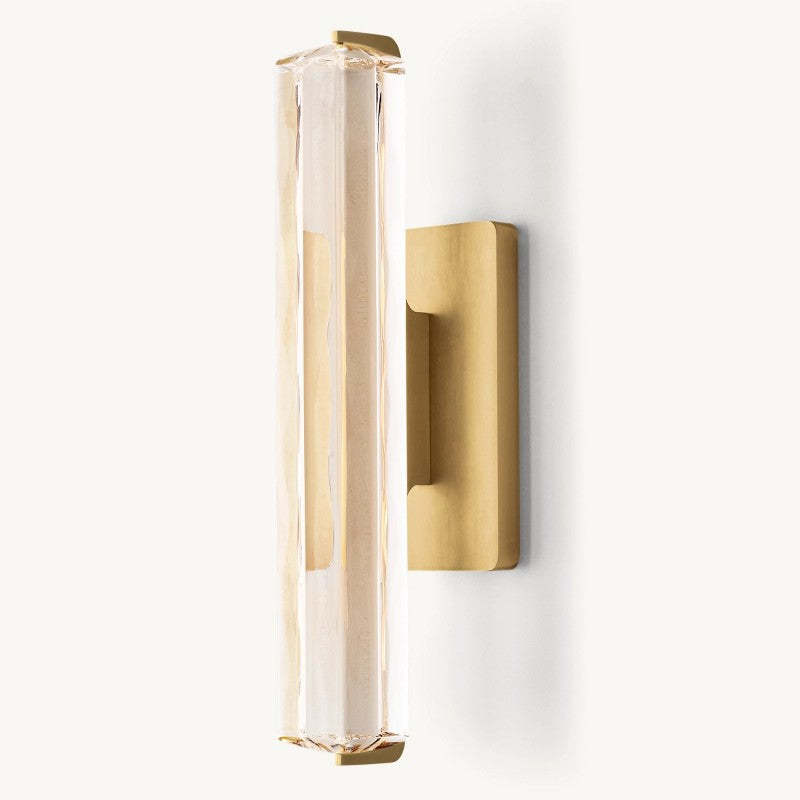 Audubon Single Crystal Modern Sconce