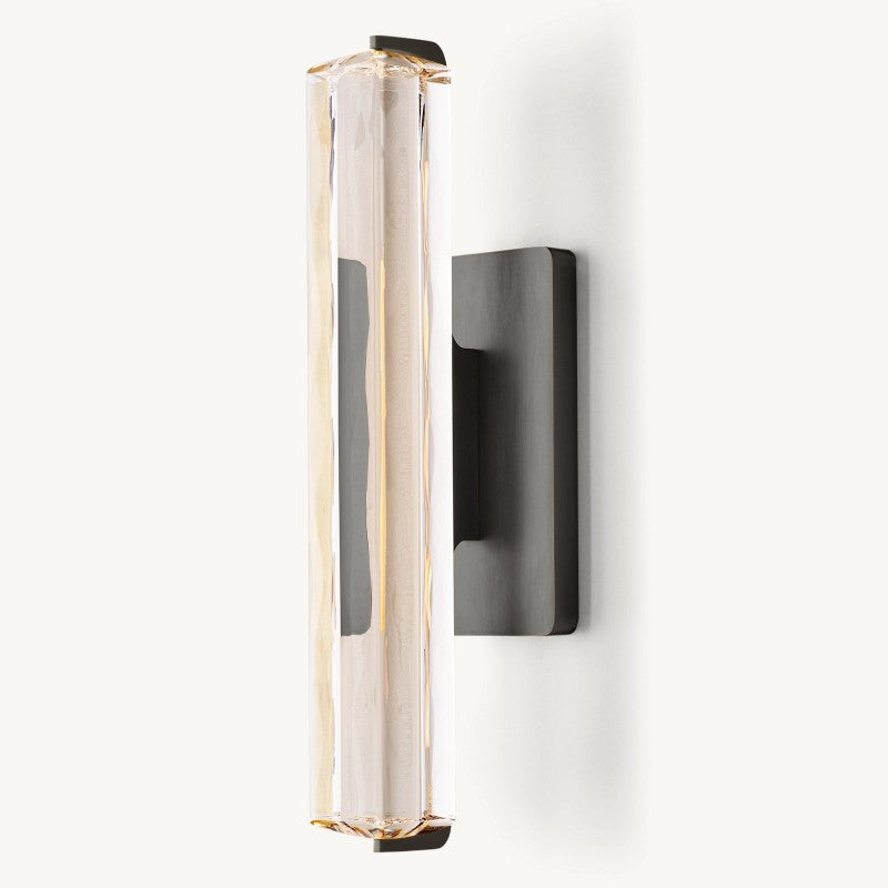 Audubon Single Crystal Modern Sconce