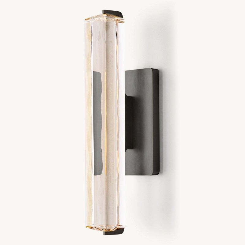 Audubon Single Crystal Modern Sconce