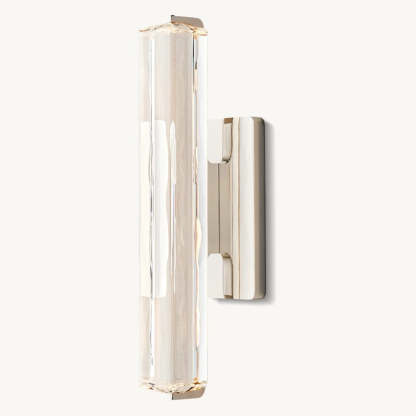 Audubon Single Crystal Modern Sconce