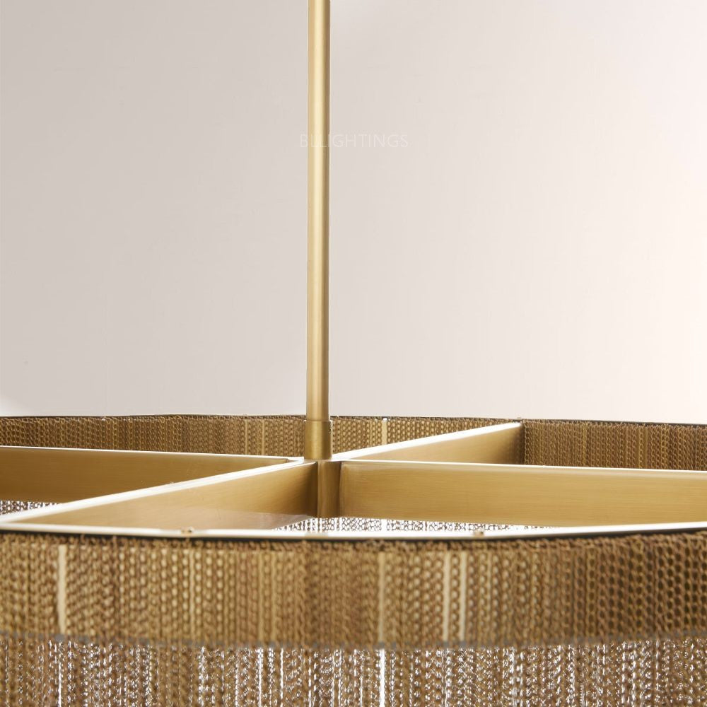 Bertram Round Chain Chandelier-Fullstarlighting