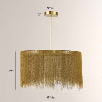Bertram Round Chain Chandelier-Fullstarlighting