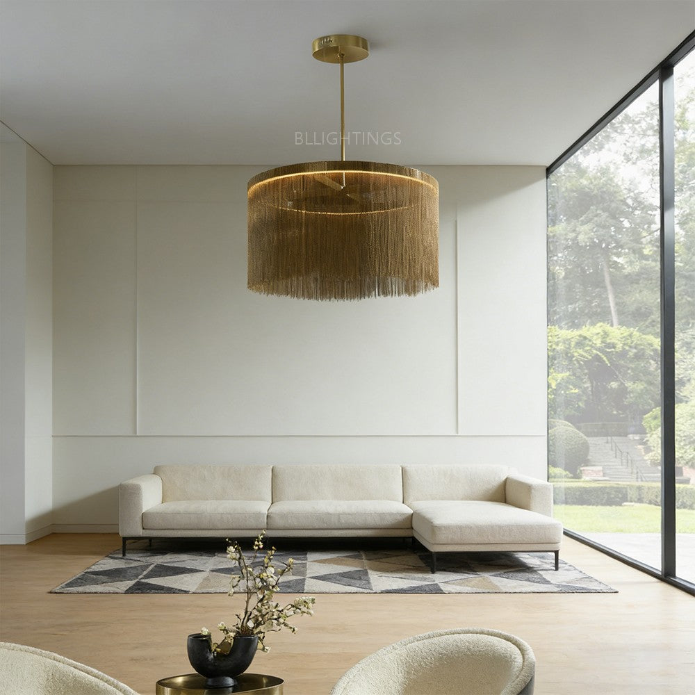 Bertram Round Chain Chandelier-Fullstarlighting