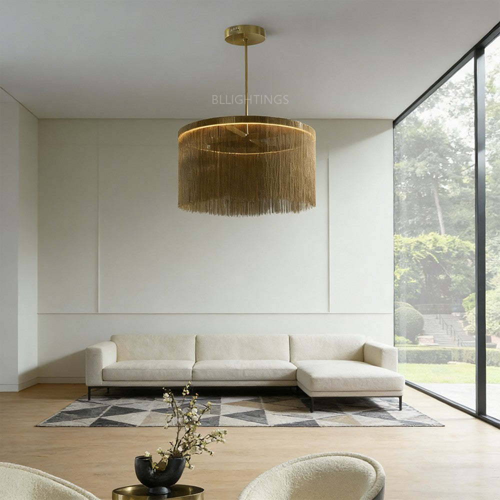 Bertram Round Chain Chandelier-Fullstarlighting