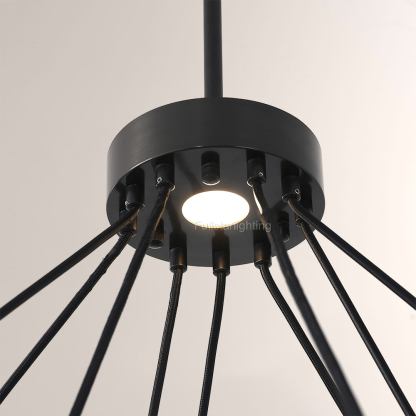 Genius Two-Tier Round Chandelier 60"-Fullstarlighting