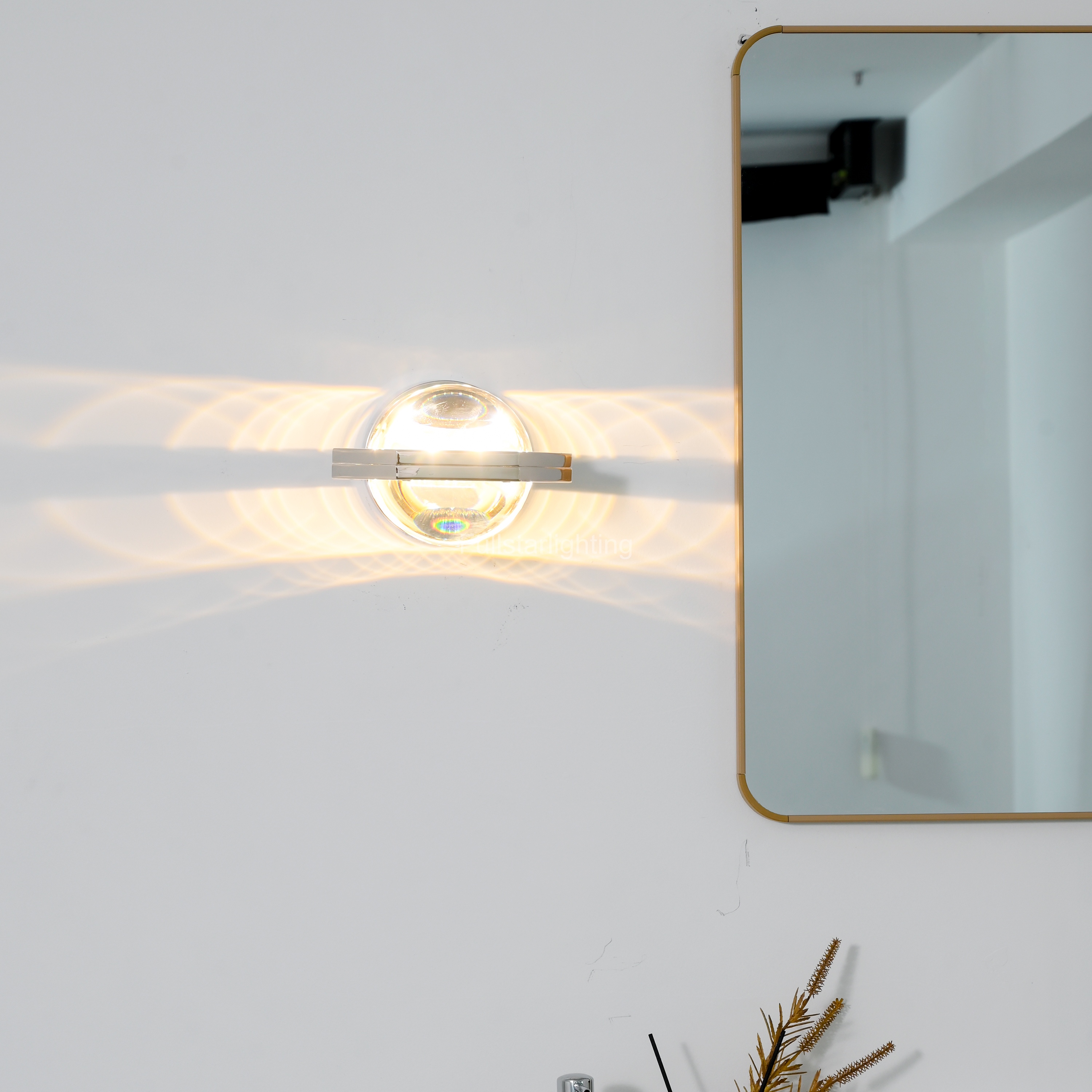 Genius Wall Sconce-Fullstarlighting