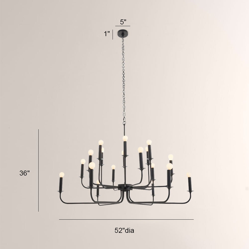 Blithe Large Chandelier-Fullstarlighting