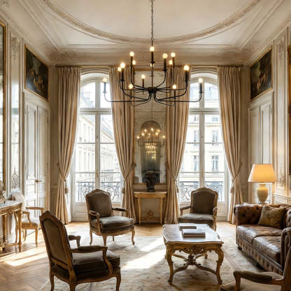 Blithe Large Chandelier-Fullstarlighting