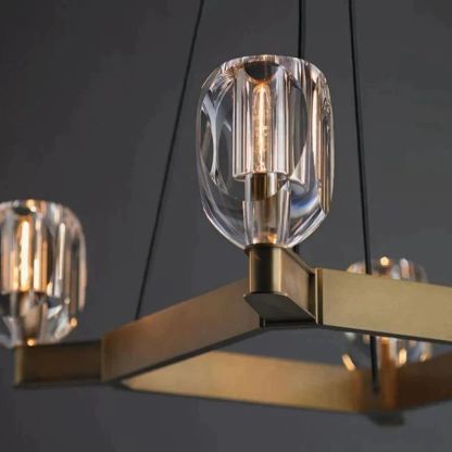 Blons Contemporary 8-Lights Dining Pendant-Fullstarlighting