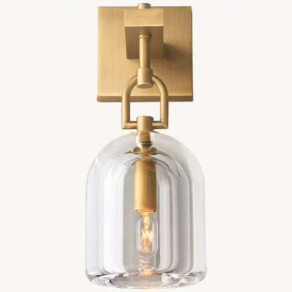 Bony Cloche Wall Sconce