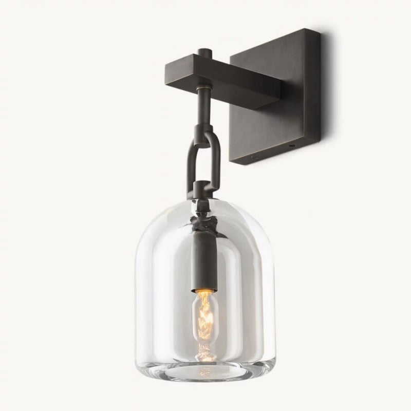 Bony Cloche Wall Sconce