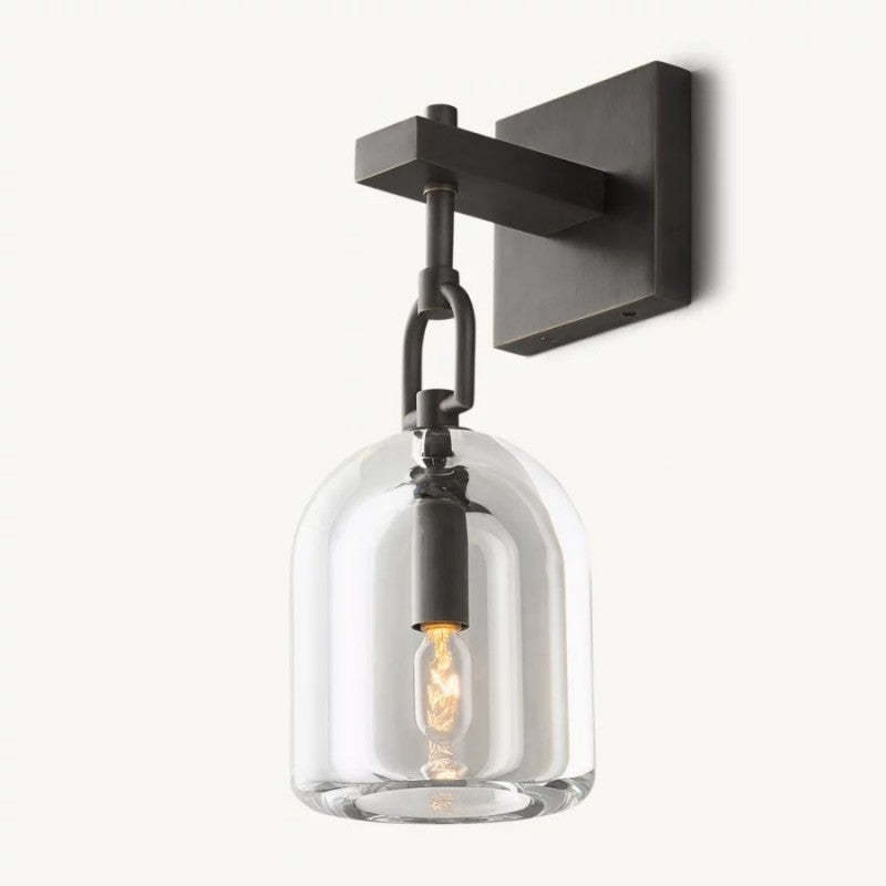 Bony Cloche Wall Sconce