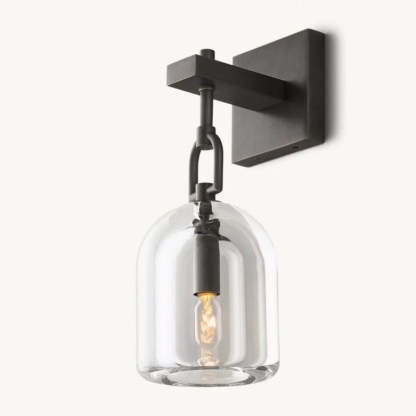 Bony Cloche Wall Sconce