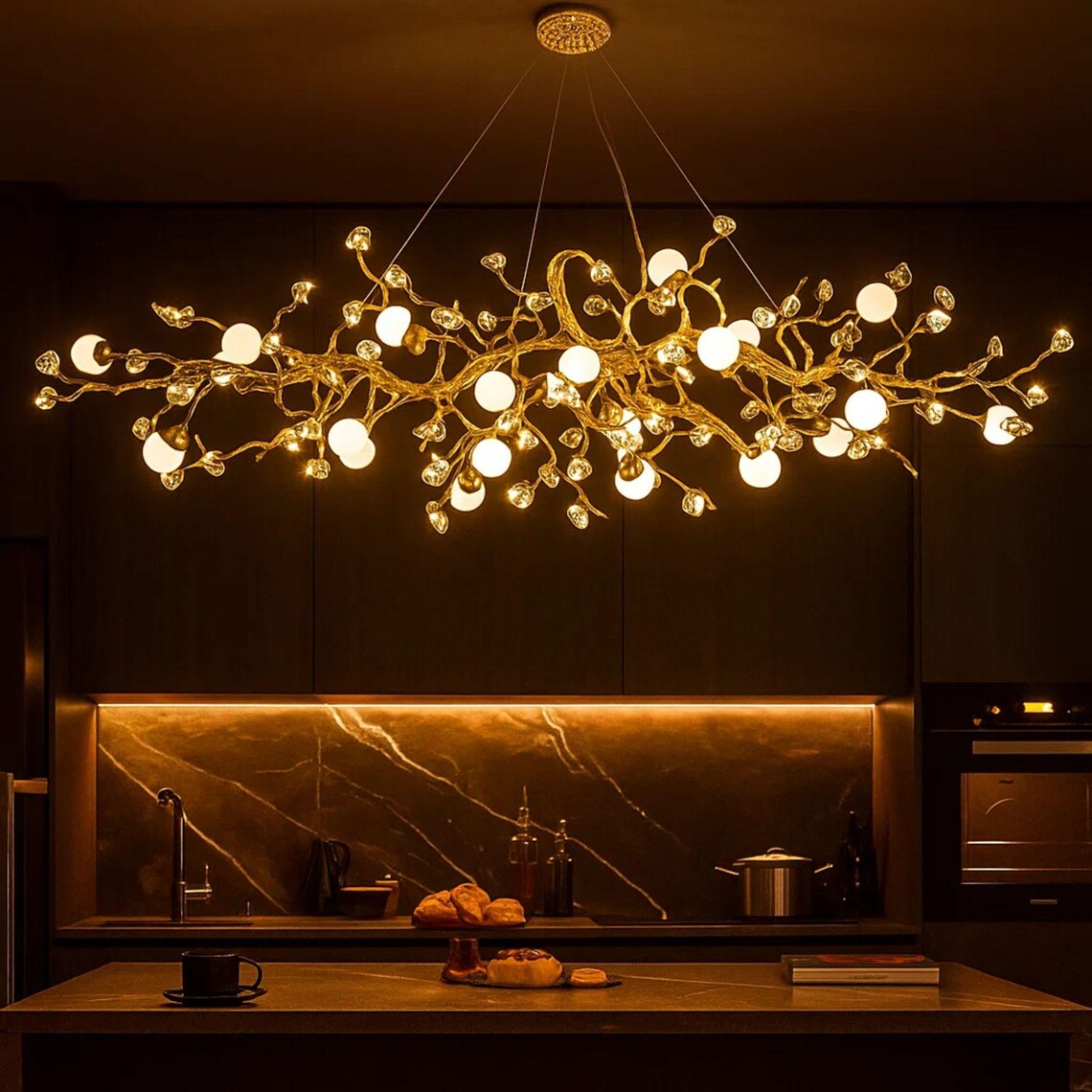 Branch Modern Chandelier-Fullstarlighting
