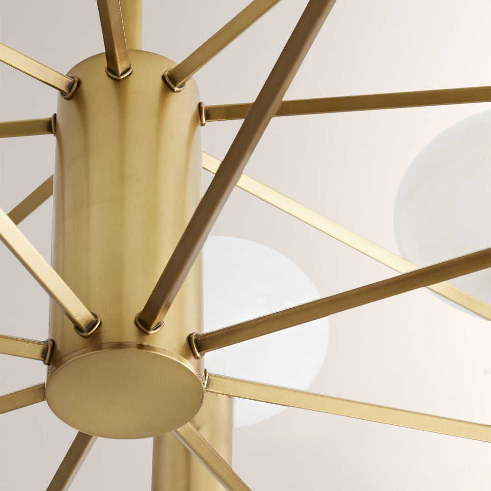 Broad Two-Layer Round Chandelier-Fullstarlighting