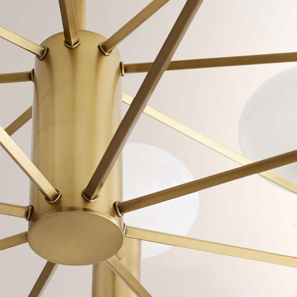 Broad Two-Layer Round Chandelier-Fullstarlighting