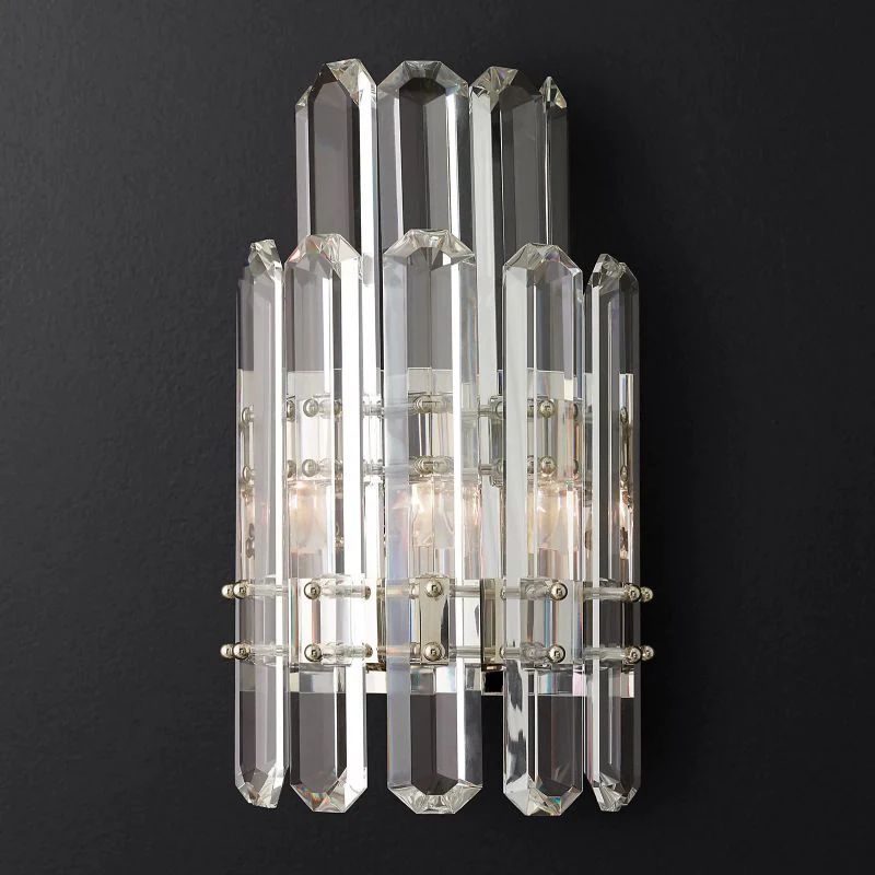 Brous Prism 2-Tier Wall Sconce-Fullstarlighting