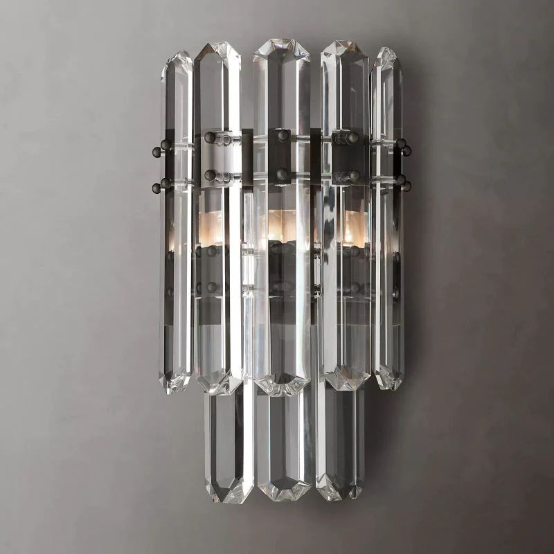 Brous Prism 2-Tier Wall Sconce-Fullstarlighting
