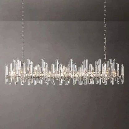 Brous Prism Linear Chandelier 72"-Fullstarlighting