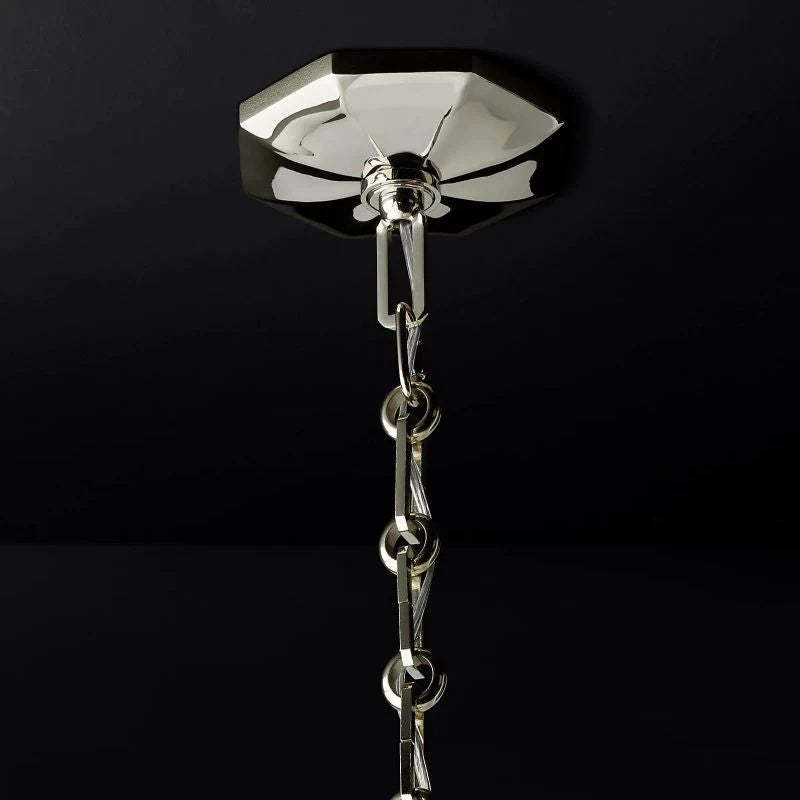 Brous Prism Round Chandelier 24"