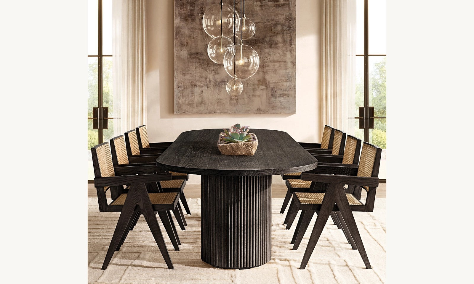 Byrean Dining Table-Fullstarlighting