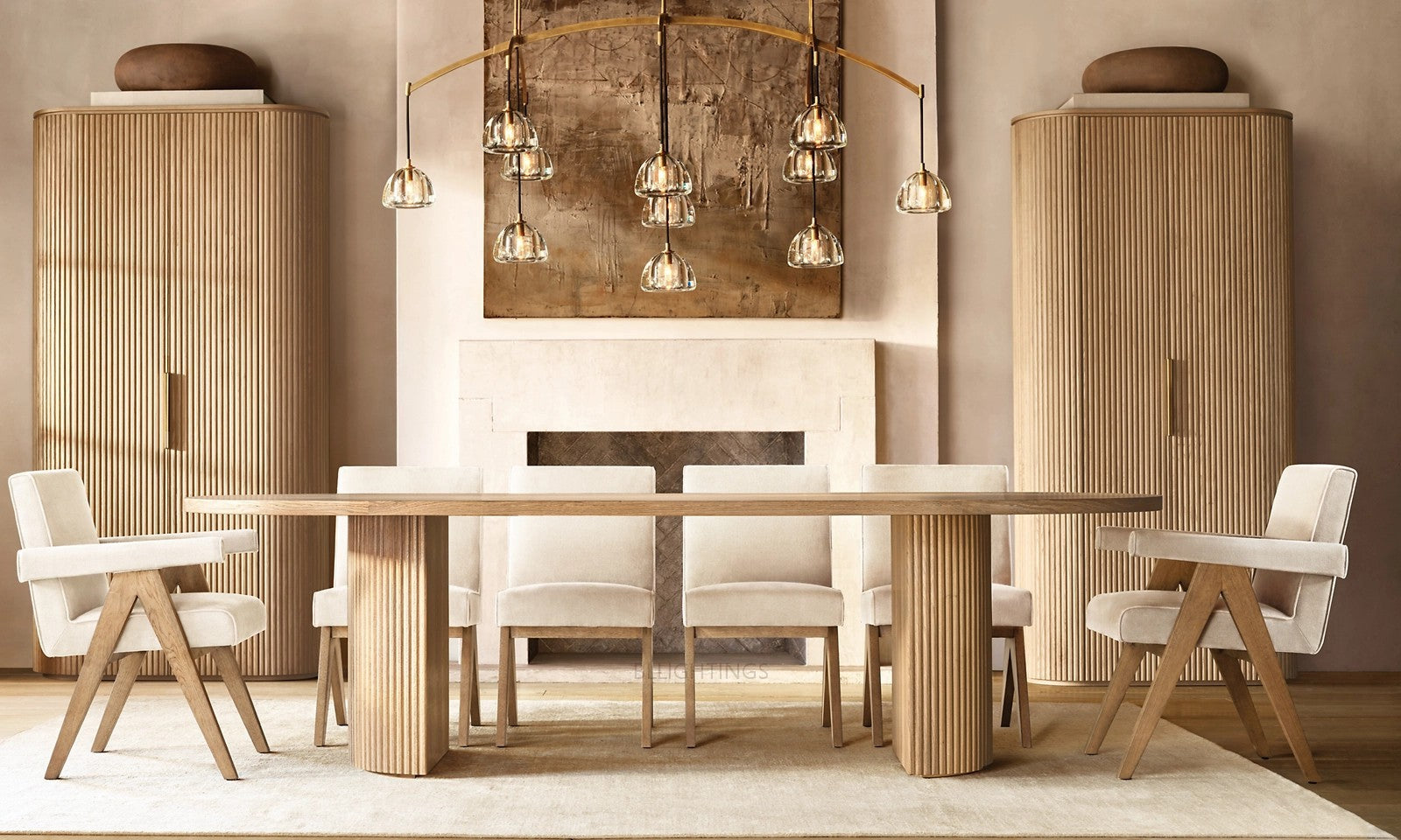 Byrean Dining Table-Fullstarlighting