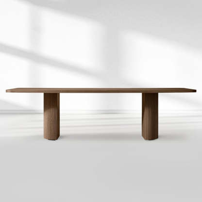 Byrean Rectangular Dining Table-Fullstarlighting