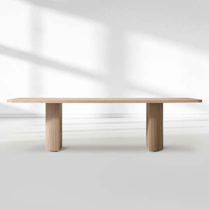 Byrean Rectangular Dining Table-Fullstarlighting