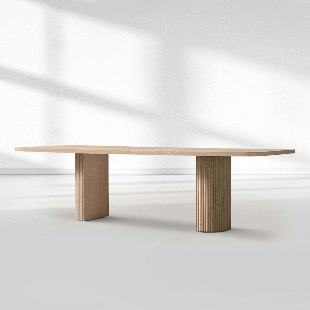 Byrean Rectangular Dining Table-Fullstarlighting
