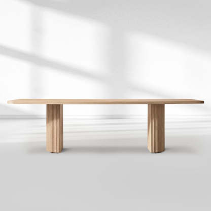 Byrean Rectangular Dining Table-Fullstarlighting