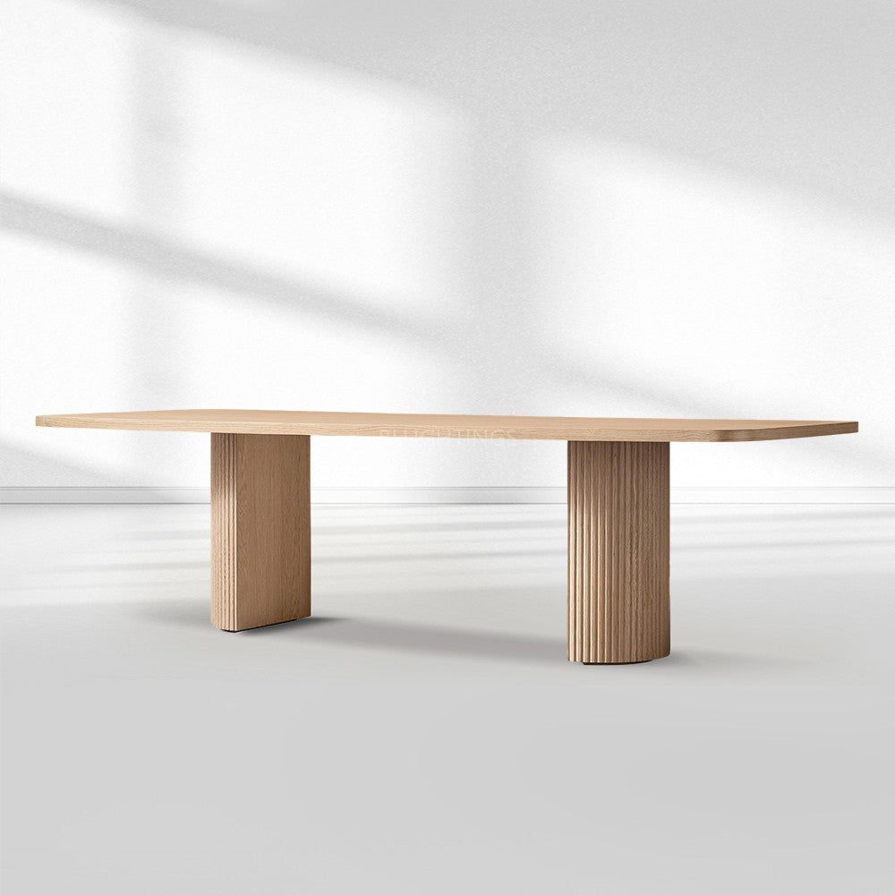 Byrean Rectangular Dining Table-Fullstarlighting