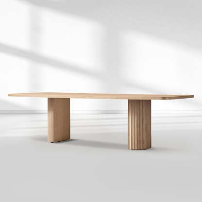 Byrean Rectangular Dining Table-Fullstarlighting
