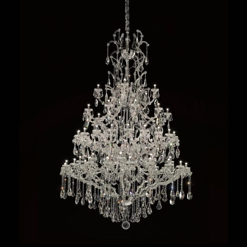 Classical Maria Theresa 35/65 Light Crystal Glass Chandelier-Fullstarlighting