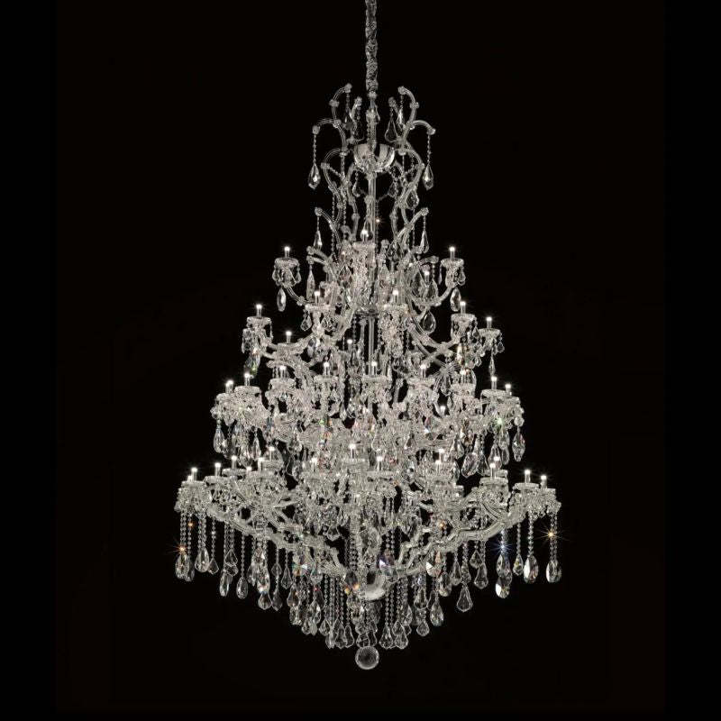 Classical Maria Theresa 35/65 Light Crystal Glass Chandelier-Fullstarlighting