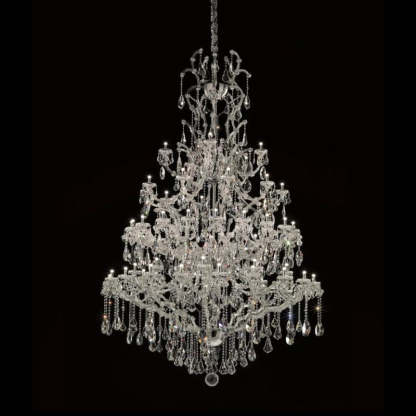 Classical Maria Theresa 35/65 Light Crystal Glass Chandelier-Fullstarlighting