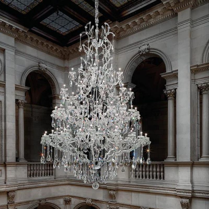 Classical Maria Theresa 35/65 Light Crystal Glass Chandelier-Fullstarlighting